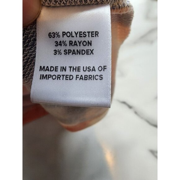 Roan and Ryan Large Womens Romper Boho Tie Dye Drawstring Waist - Picture 4 of 5